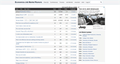 Desktop Screenshot of econjobrumors.com